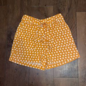 A new day by Target yellow and white XS shorts